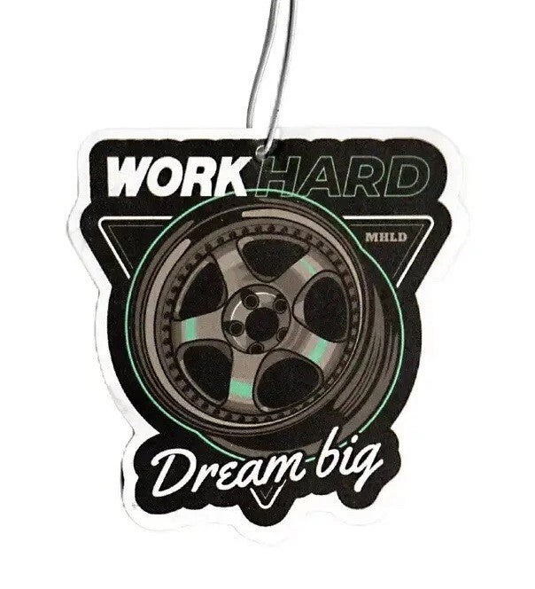 Work Hard Air Freshener