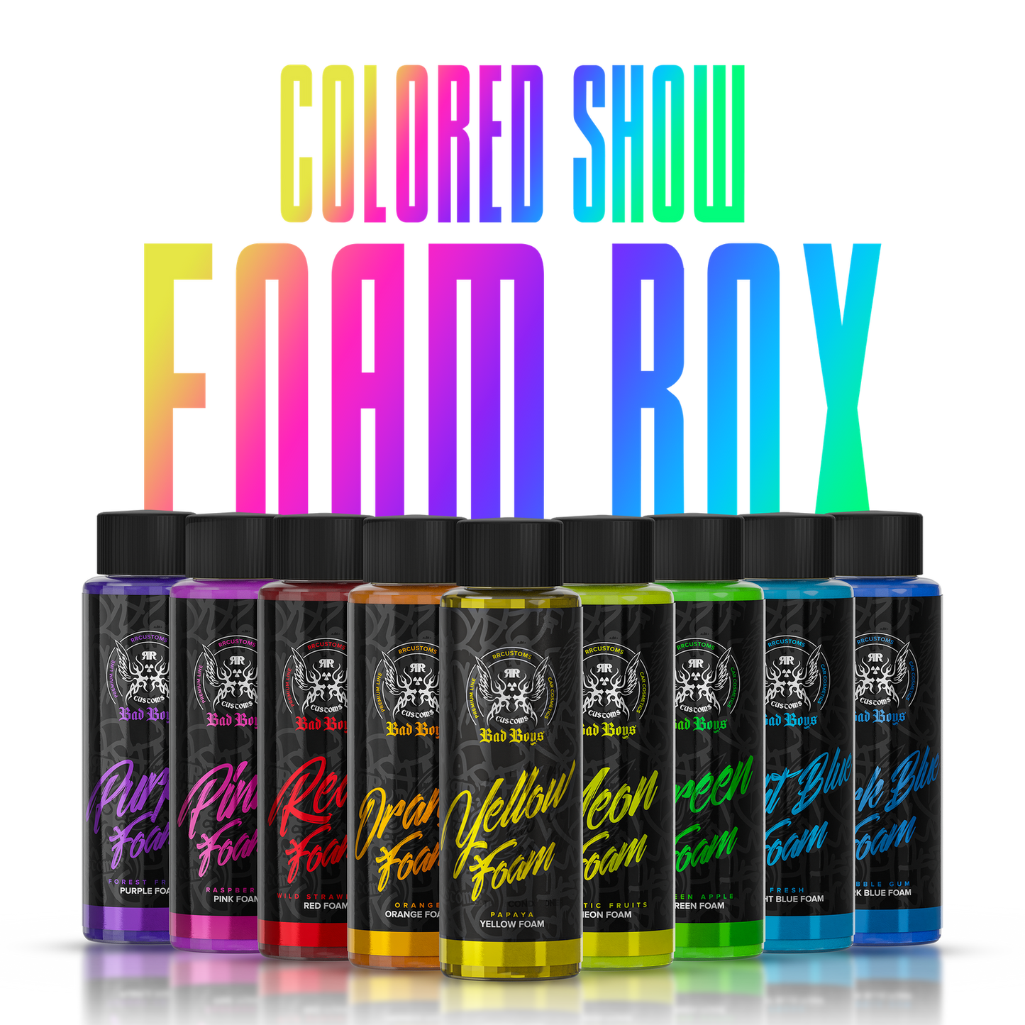BadBoys Colored Show Foam Box