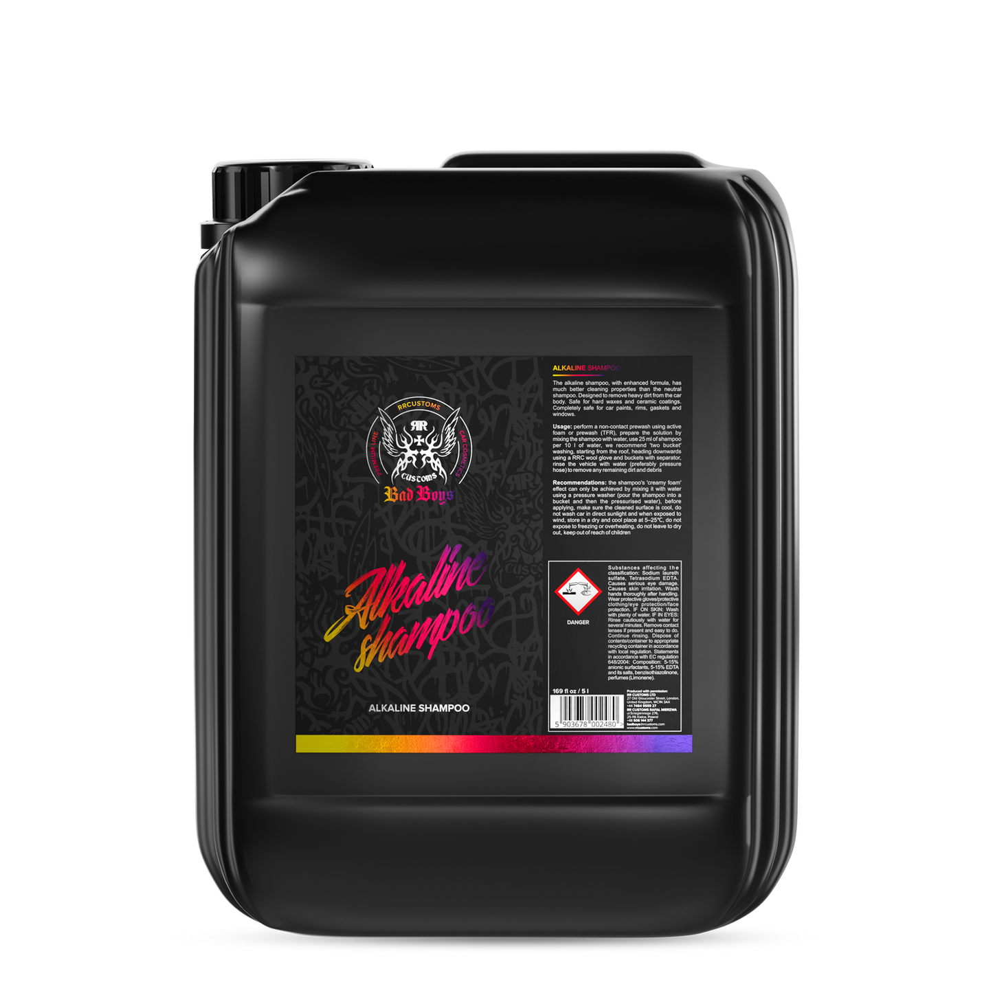 BadBoys Alkaline Shampoo