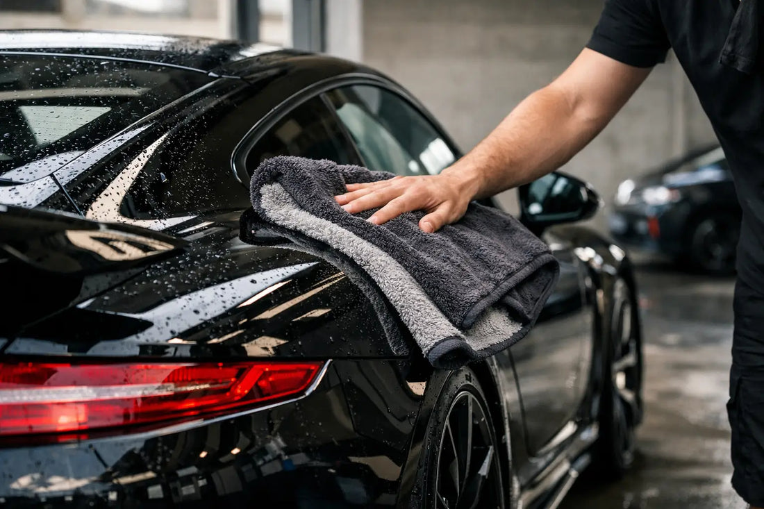 Trockentuch Auto: Streifenfrei trocknen