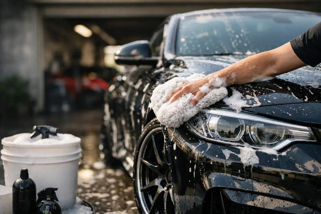Handwäsche am Auto ohne Kratzer: So geht's