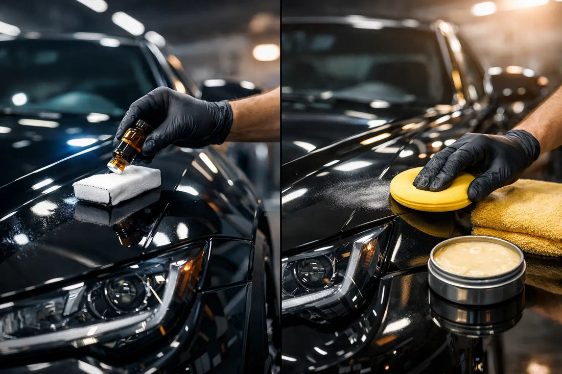 Keramikversiegelung oder Autowachs wählen?