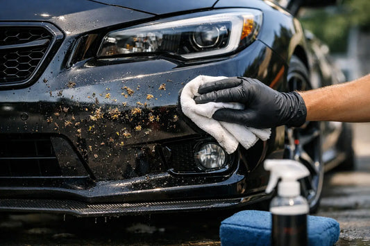 Insektenreste vom Auto entfernen ohne Kratzer