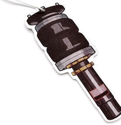 Air freshener with suspension