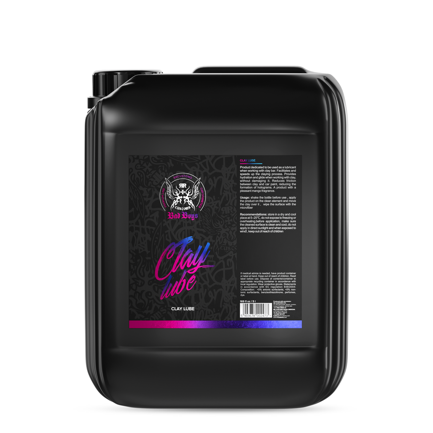 BadBoys Clay Lube 500ml 