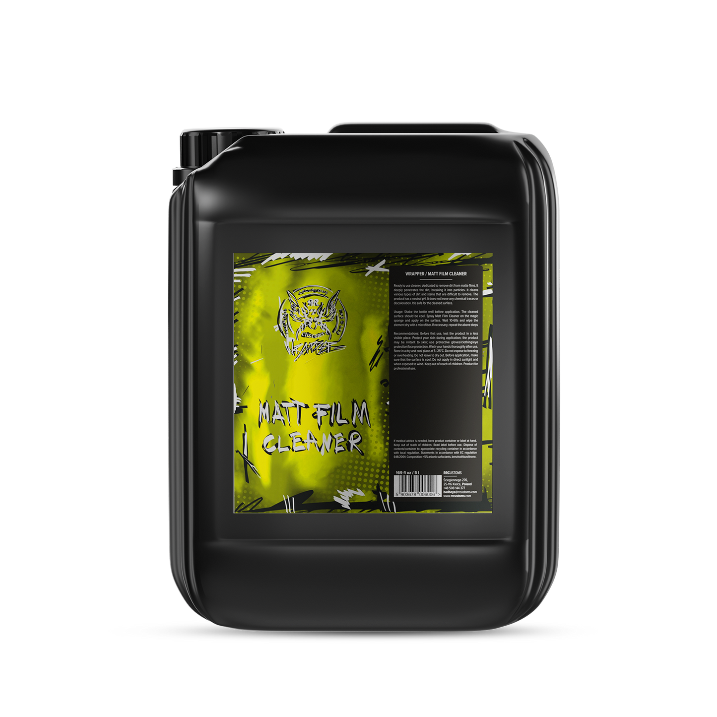 BadBoys Wrapper Matt Film Cleaner