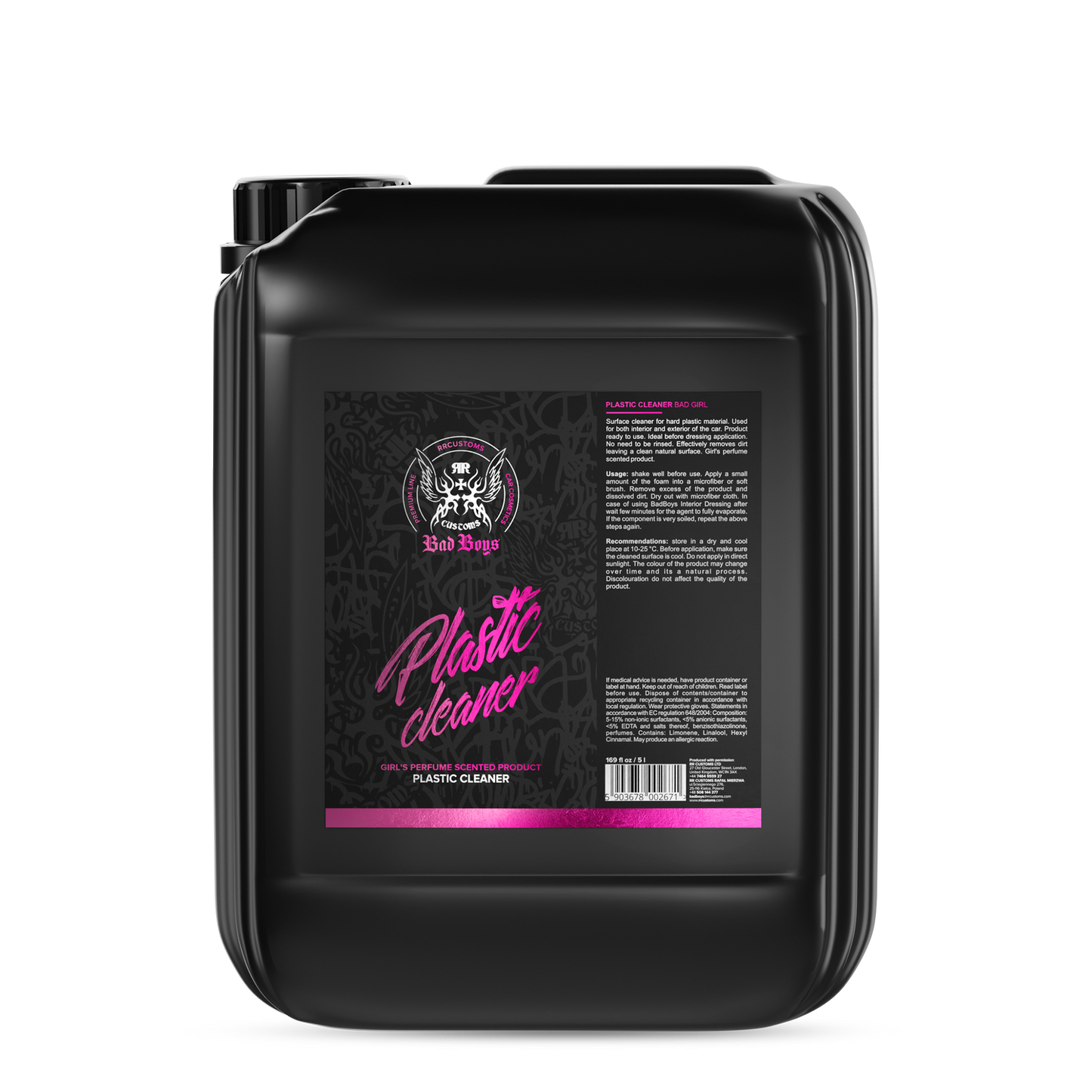 BadBoys Plastic Cleaner Girls