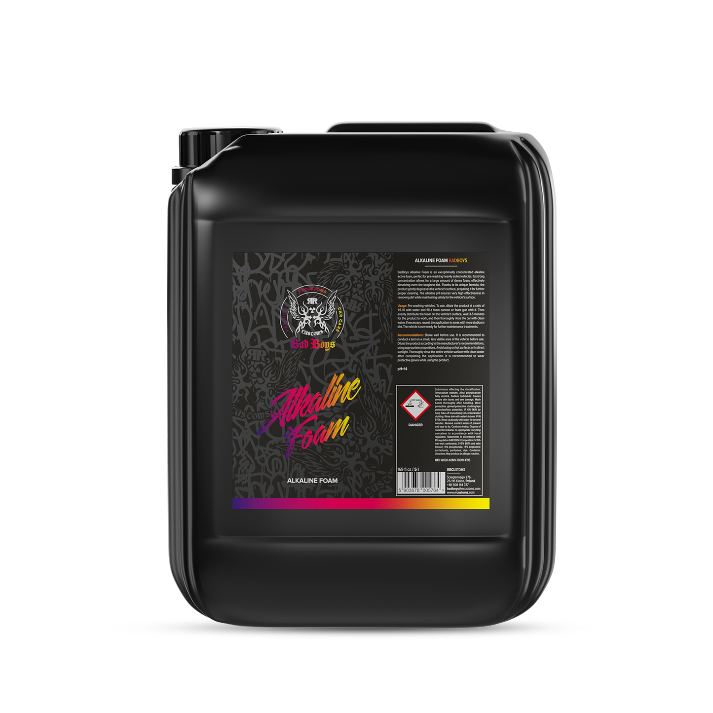 BadBoys Alkaline Foam